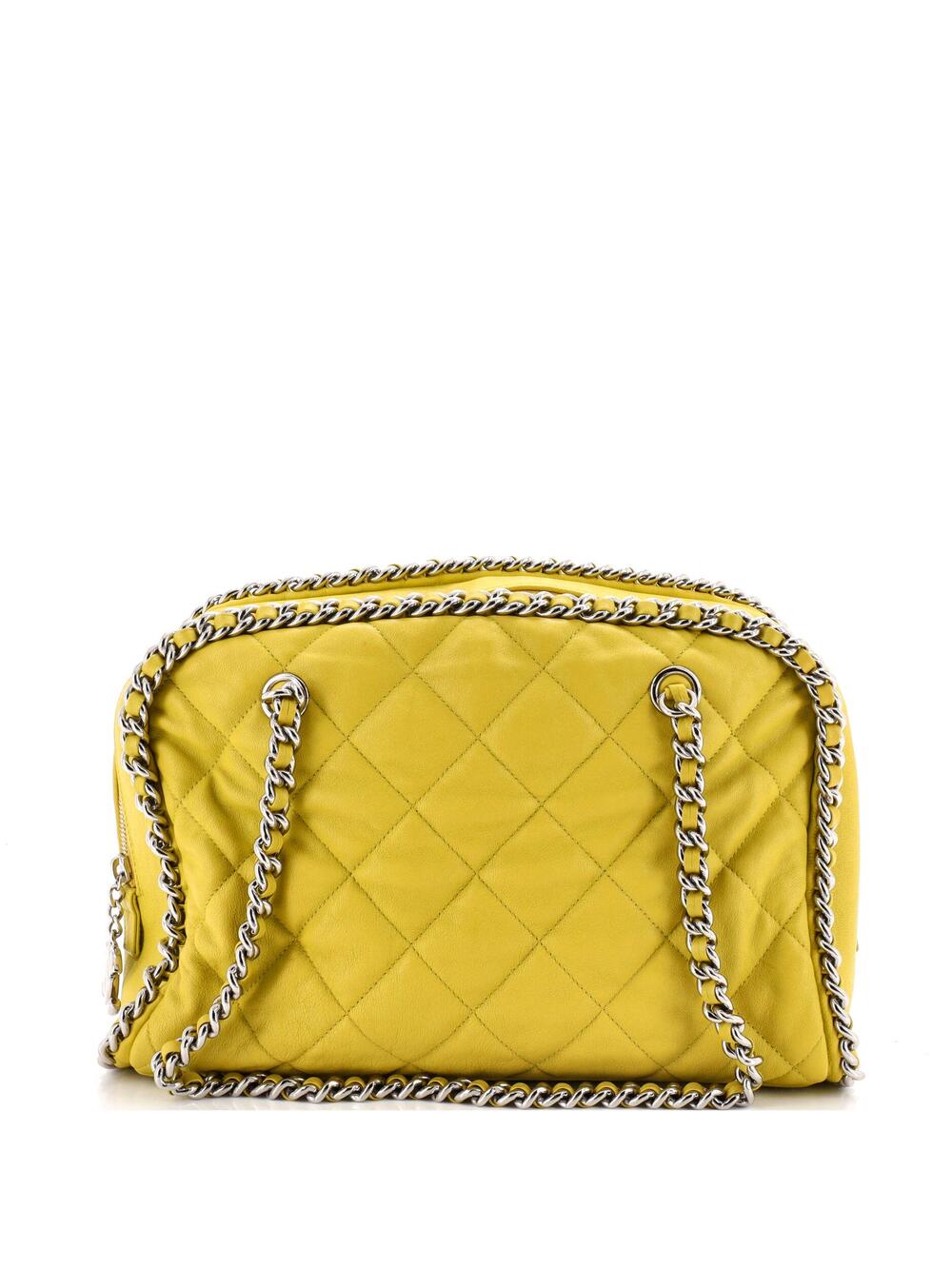 Chanel Chain Around Bowling Bag Quilted #340081C10B